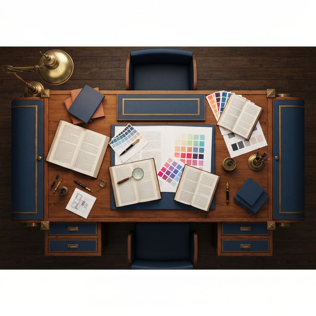 Author services creative workspace